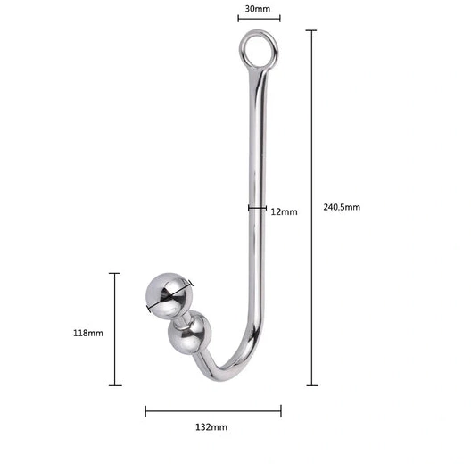 and Elegant Collar with 5334 Hook Beaded Anal Cuffs 0330